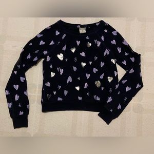 Abercrombie size large purple sweatshirt